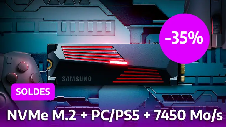 SSD Samsung 990 Pro 2 To : Installez vite dans PS5, en solde !