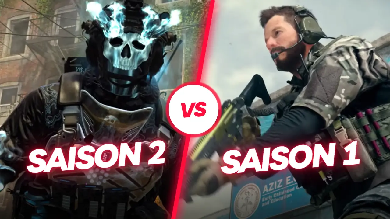 Nouveautés Saison 2 Call of Duty: Modern Warfare 3 vs Saison 1