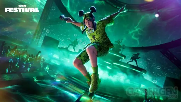 Fortnite Festival voit la vie en vert avec sa Saison 3 centrée sur Billie Eilish, la prise en charge d'instruments ajoutée !