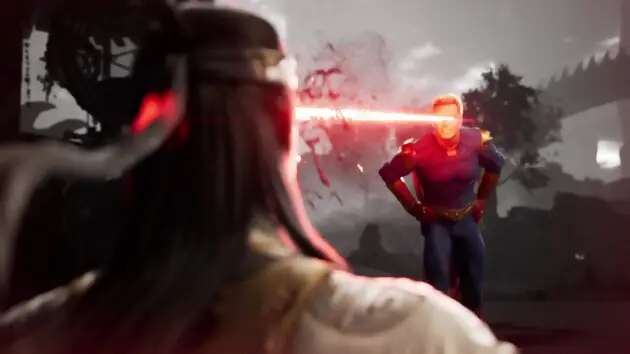 MORTAL KOMBAT 1 : PREMIER APERÇU DE HOMELANDER DE LA SÉRIE THE BOYS, IL RIGOLE ZÉRO !