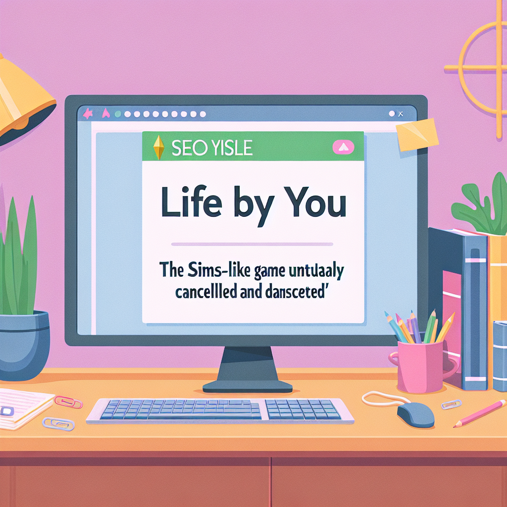 Life by You : Le Sims-like finalement annulé et abandonné