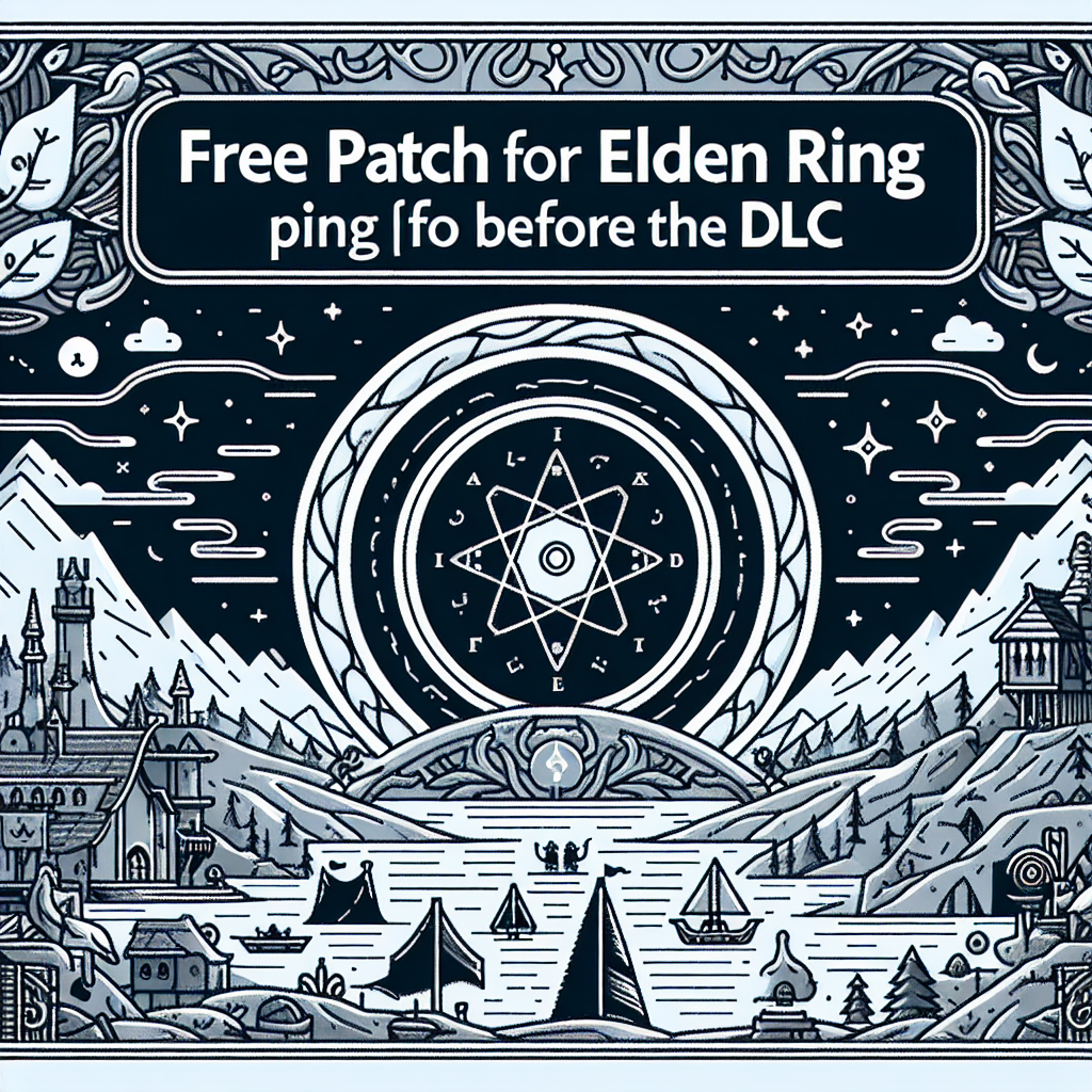 Patch gratuit pour Elden Ring avant le DLC