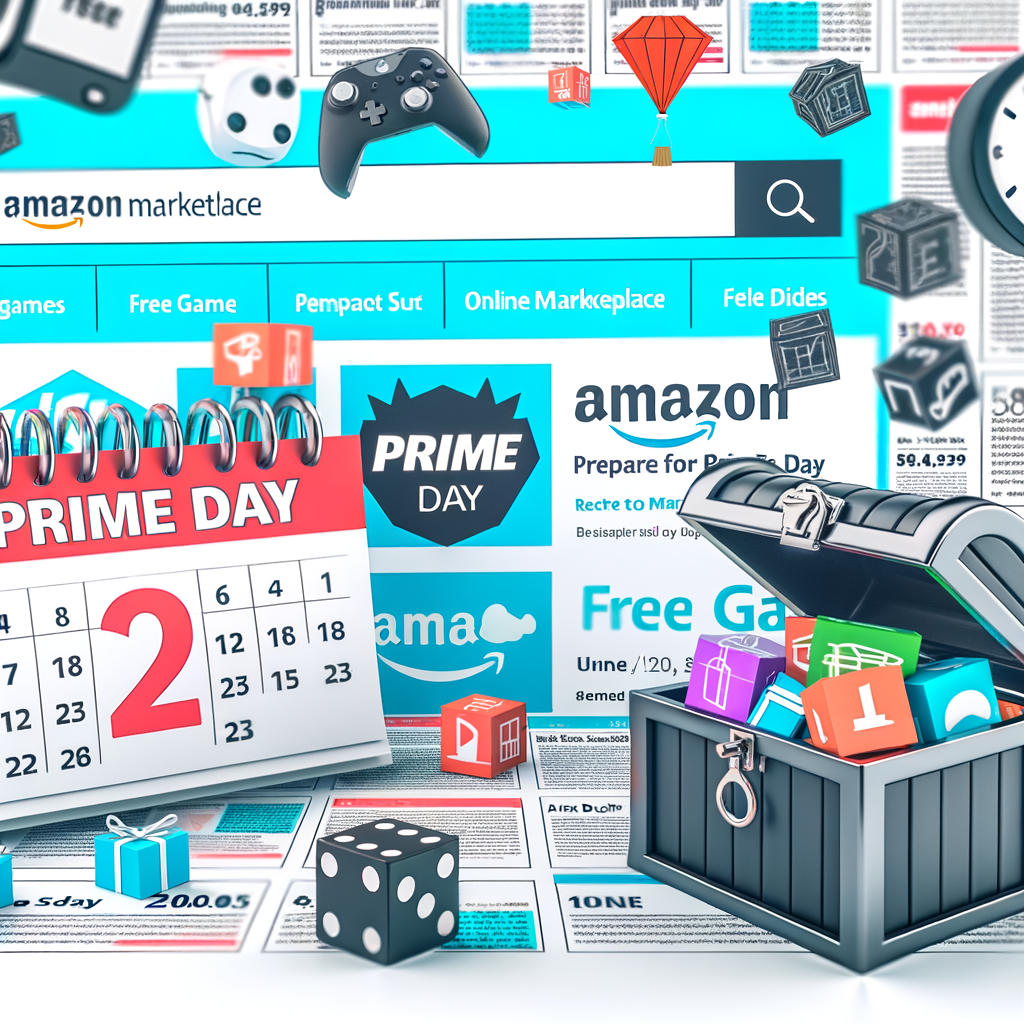 Amazon: Préparez-vous pour le Prime Day et récupérez les jeux gratuits