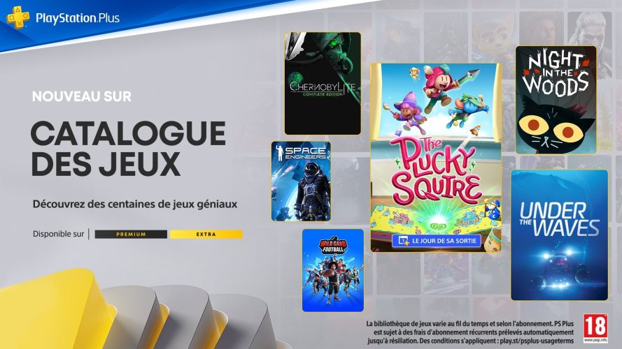 Liste des jeux PlayStation Plus Extra/Premium septembre 2024: The Plucky Squire, Far Cry 5, Road 96 et autres.