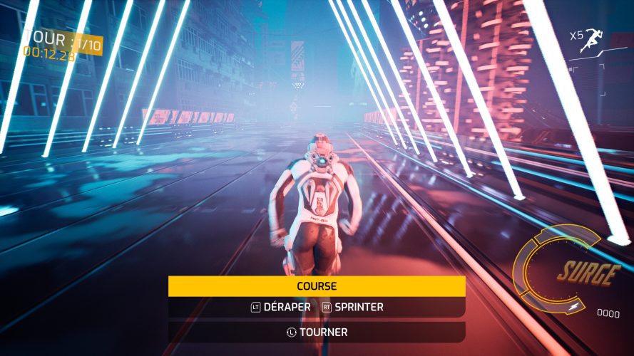 Course à pied cyberpunk mortelle et fun