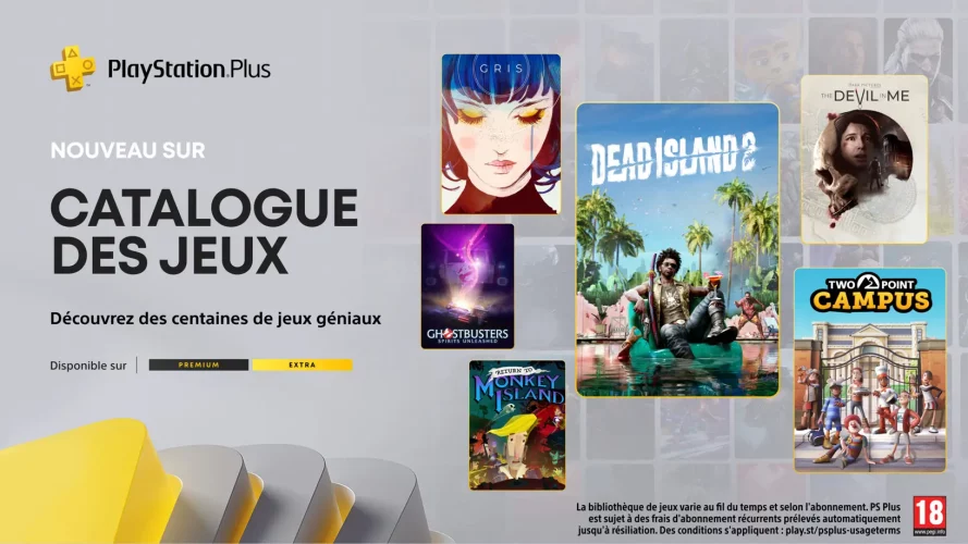 PS Plus : Jeux d'Octobre