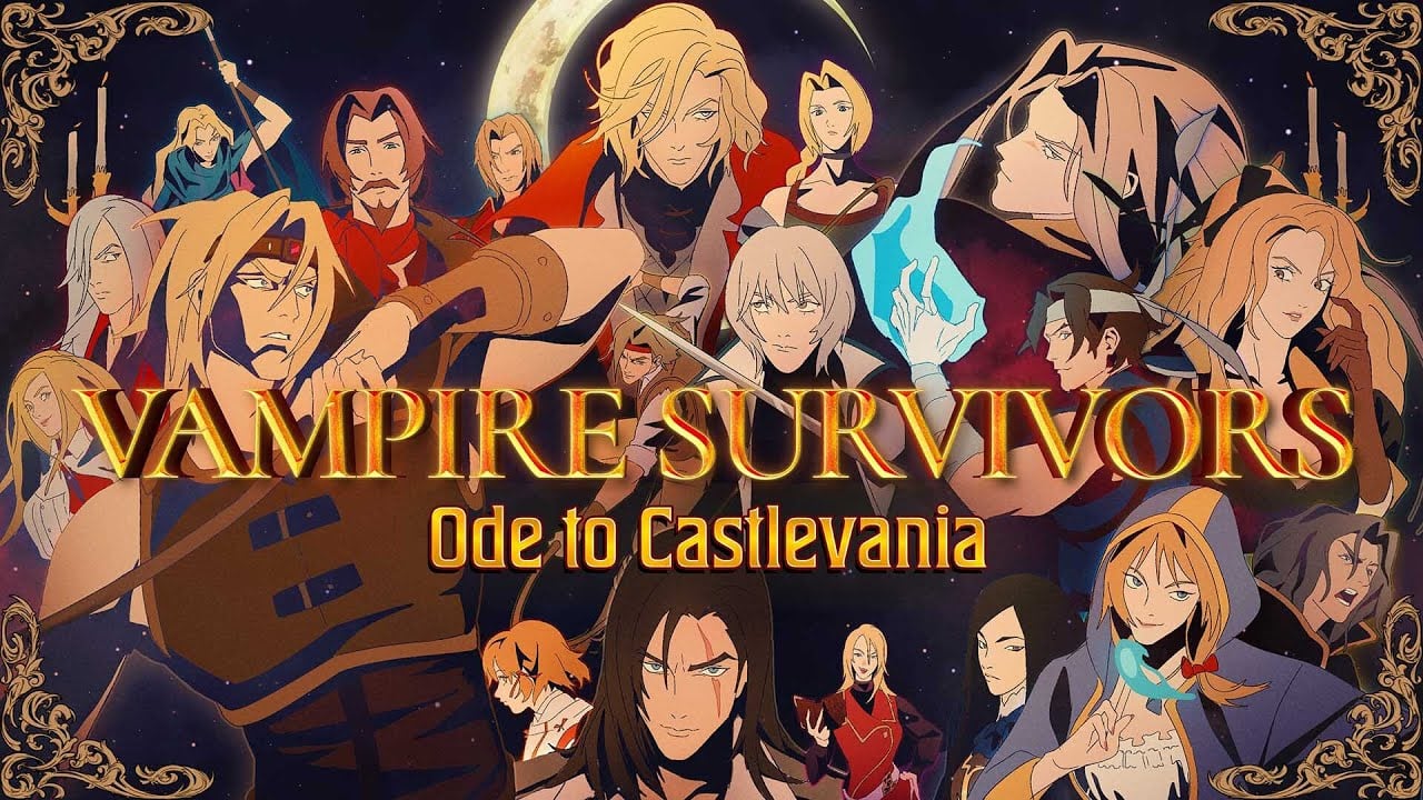 Vampire Survivors célèbre Halloween avec un DLC Castlevania