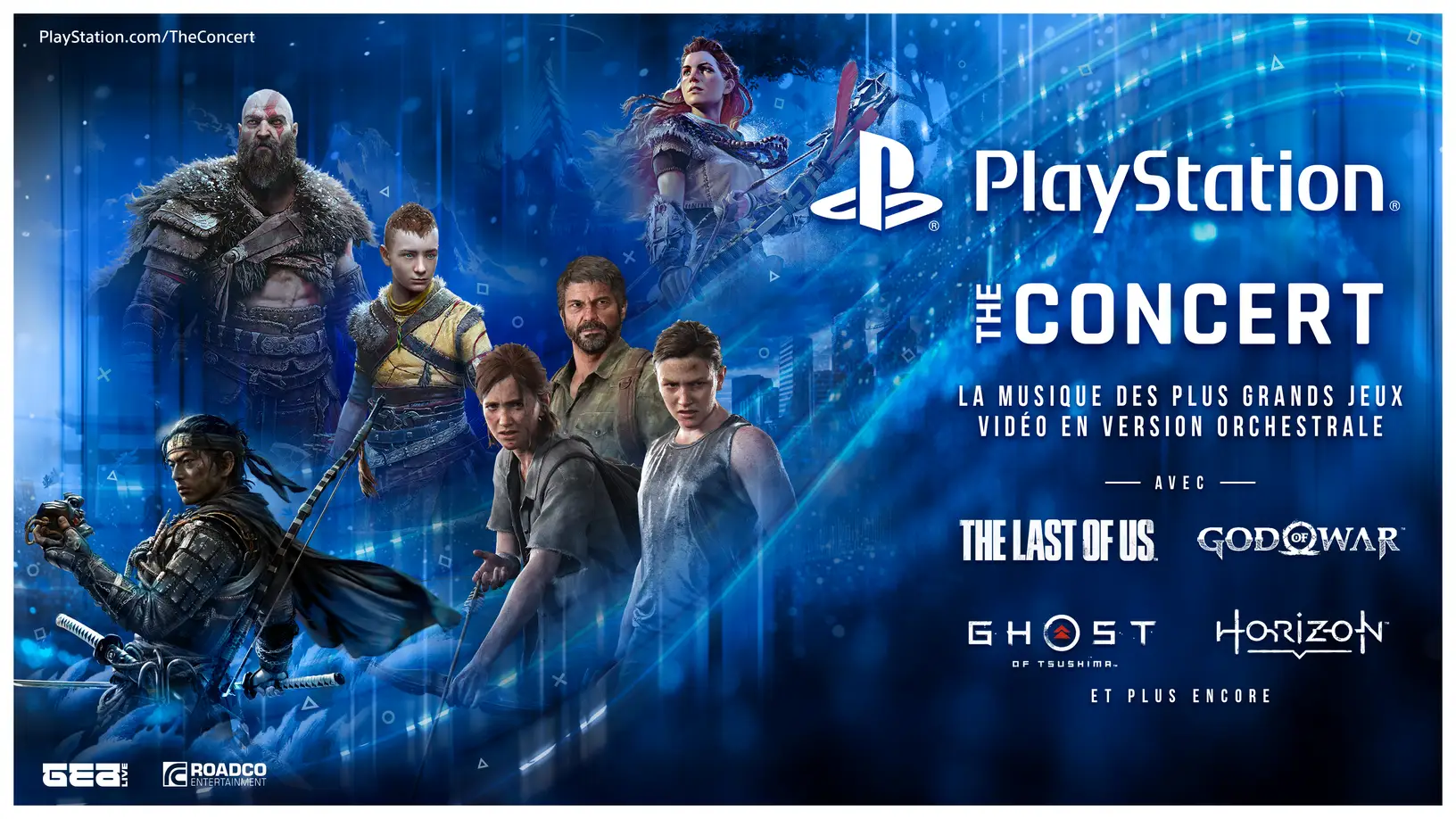 PS Annonce Concerts de Jeux Vidéo