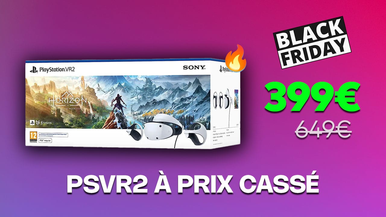 PSVR2 + Horizon, offre Black Friday