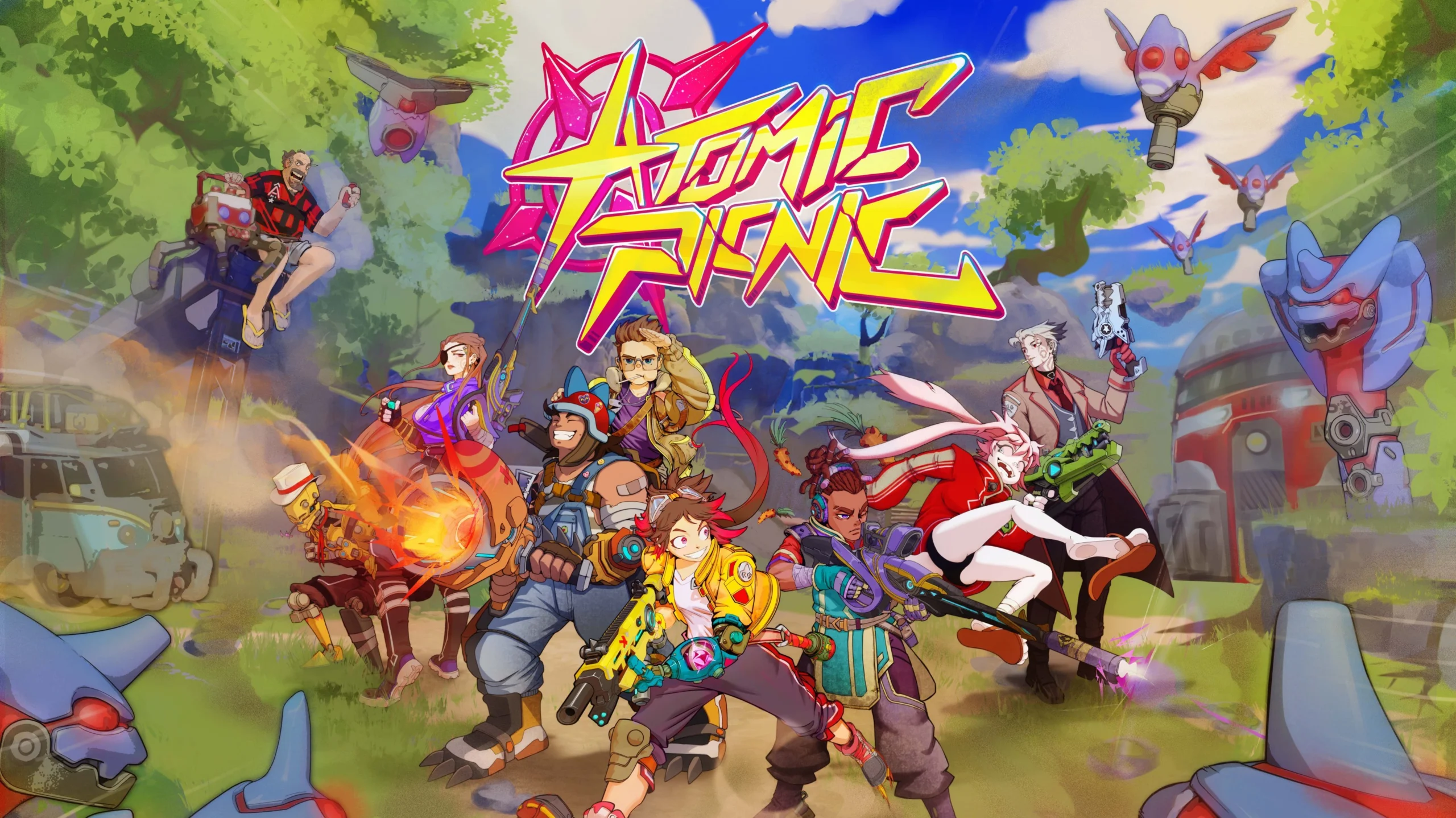 Atomic Picnic, shooter anime coopératif