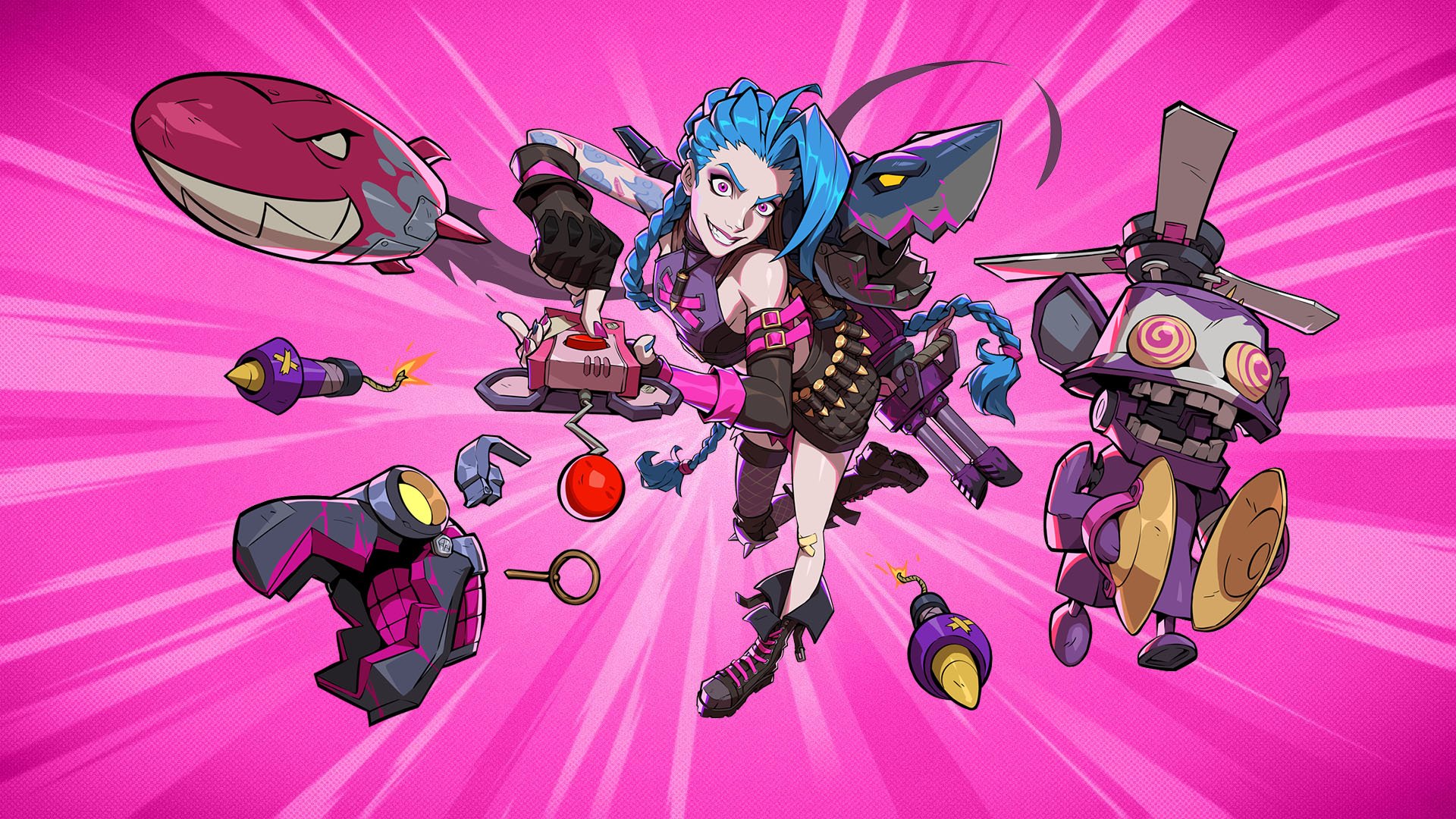 Jinx, la bombe explosive de League of Legends