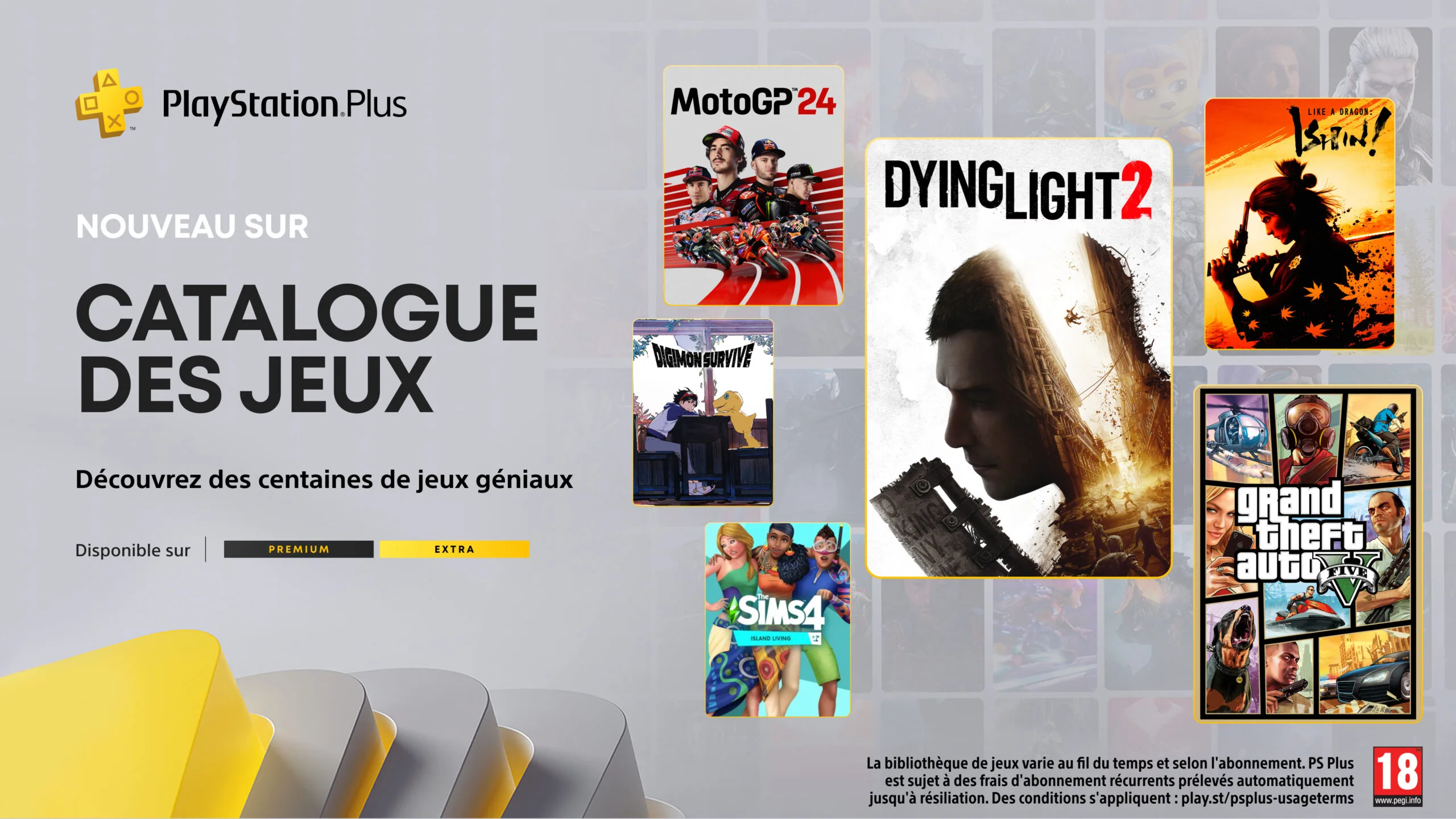 Jeux PlayStation Plus novembre : Dying Light 2, GTA V