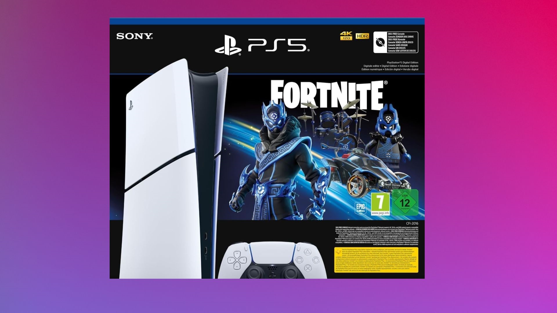 PS5 Slim + Fortnite : offre Cyber Monday