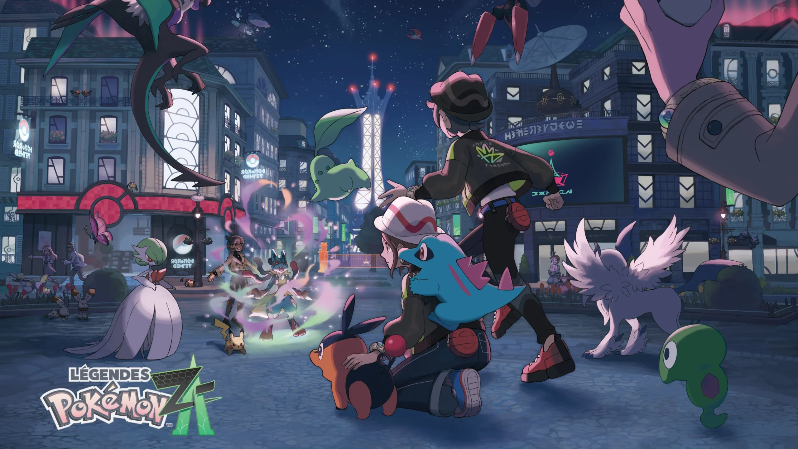 Légendes Pokémon Z-A disponible le 16 octobre, nouveau reveal en juillet