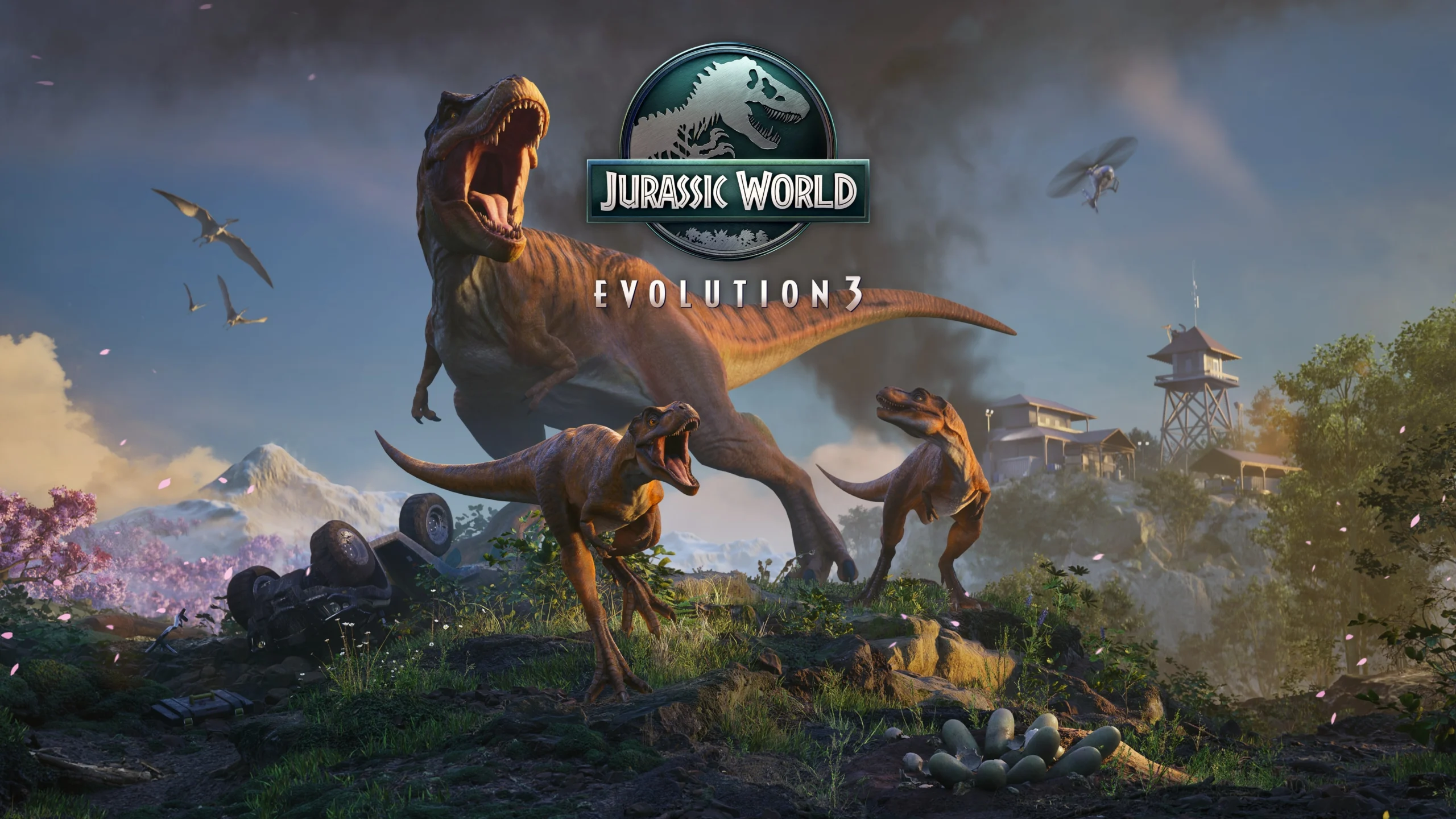 Jurassic World Evolution 3 se révèle avec des bébés dinos