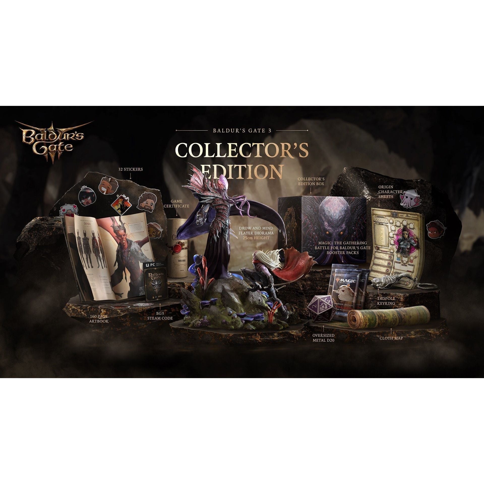 découvrez les éditions collectors exclusives de baldur's gate 3, avec des contenus uniques et des objets de collection pour les fans du célèbre rpg.