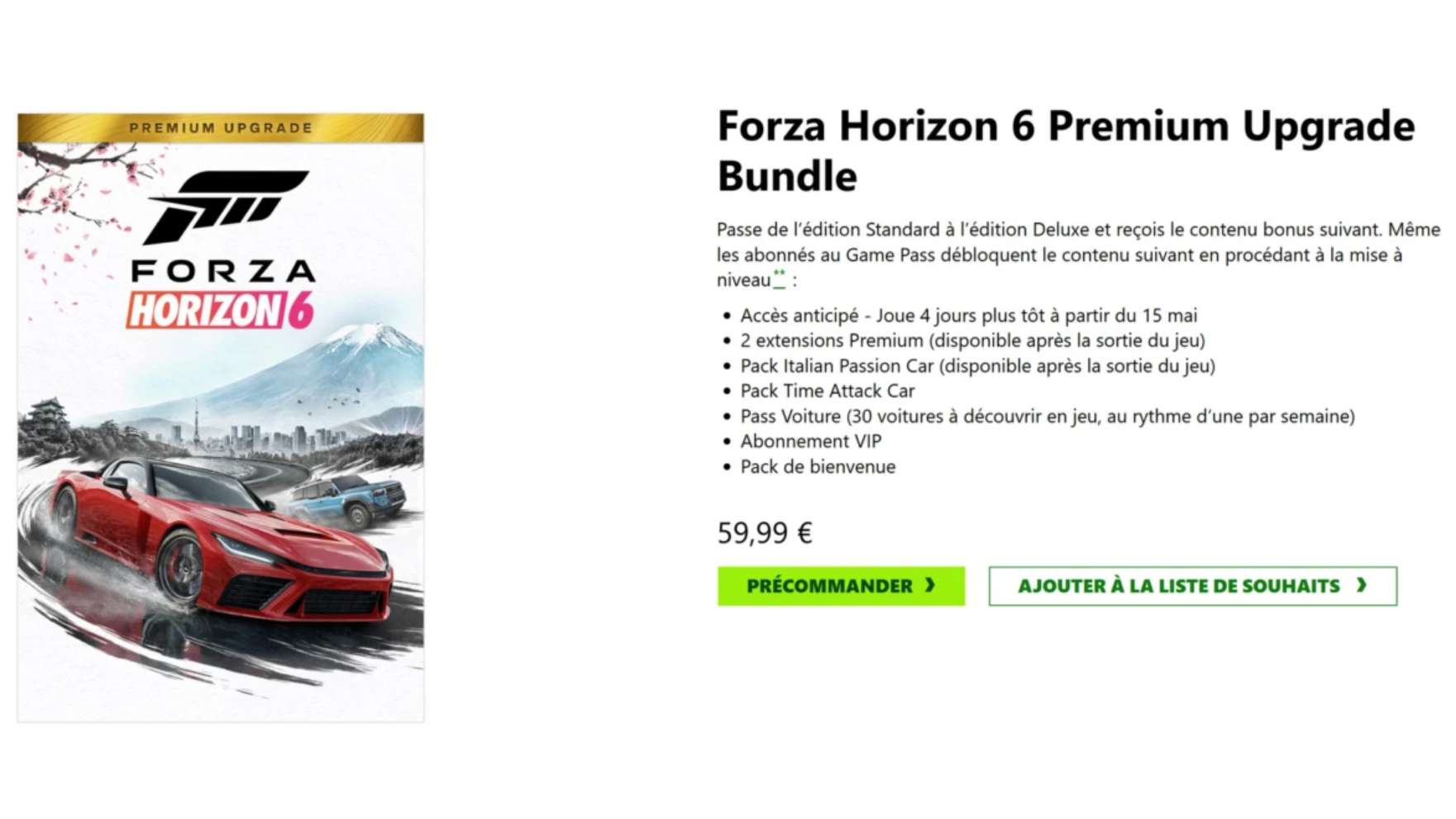 découvrez toutes les voitures annoncées pour forza horizon 6, avec des détails exclusifs sur les modèles, performances et nouveautés du jeu.