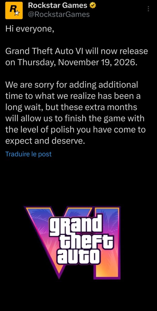 annonce officielle : la sortie initialement prévue est repoussée à un mois avant le lancement. découvrez les raisons et les impacts de ce délai.