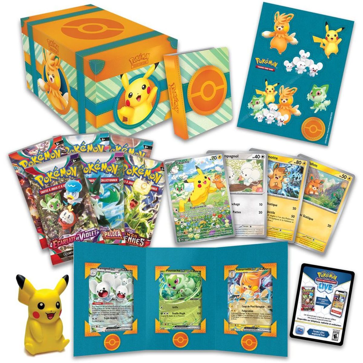 découvrez notre coffret premium pokémon, une collection exclusive regroupant cartes rares et accessoires indispensables pour les fans et collectionneurs passionnés.