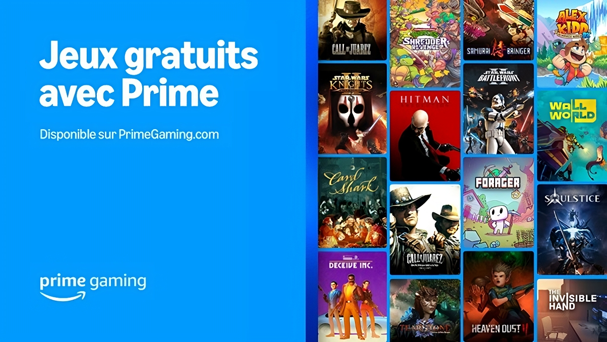 profitez de prime gaming et téléchargez gratuitement 2 jeux exclusifs dès maintenant. ne manquez pas cette offre spéciale pour les membres prime !