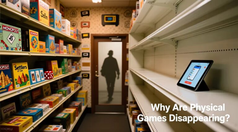 découvrez les raisons de la disparition progressive des jeux physiques au profit des jeux numériques et son impact sur le divertissement.