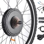 découvrez notre vélo électrique équipé d'un moteur dans la roue arrière, offrant une puissance optimale et une assistance fluide pour vos trajets quotidiens.