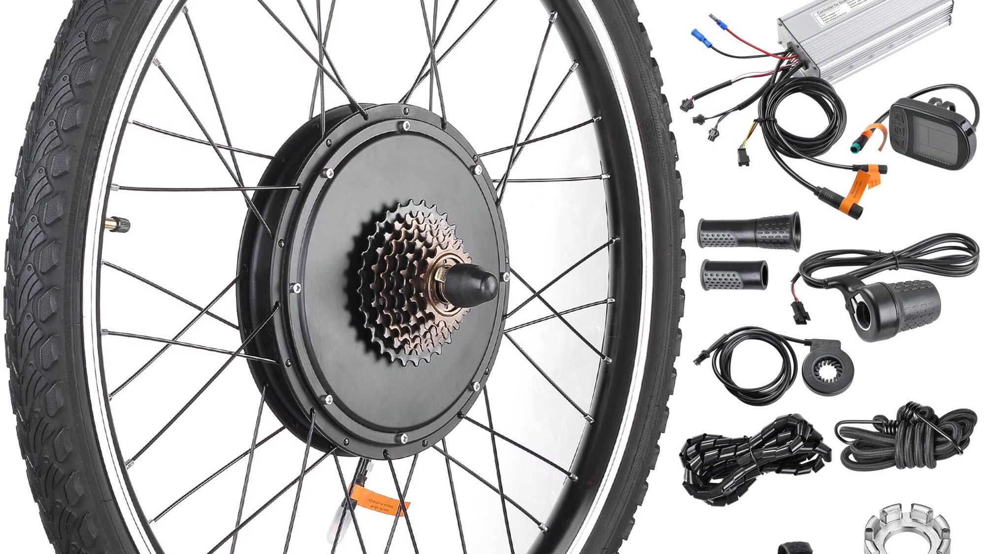 découvrez notre vélo électrique équipé d'un moteur dans la roue arrière, offrant une puissance optimale et une assistance fluide pour vos trajets quotidiens.