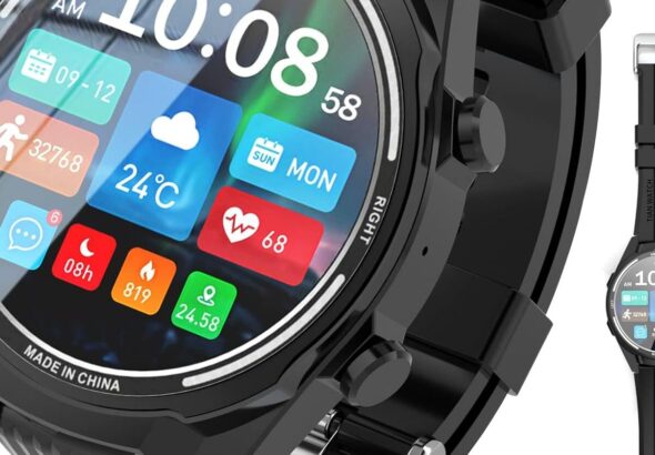 découvrez notre smartwatch à grand écran pour une expérience visuelle optimale et un confort d'utilisation incomparable.