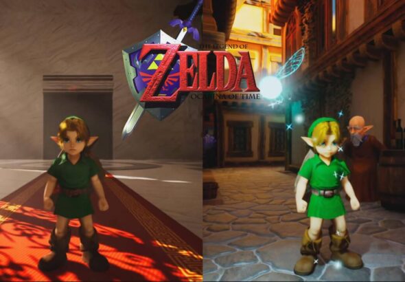 revivez l'aventure épique de the legend of zelda: ocarina of time remake, un jeu d'action-aventure légendaire aux graphismes modernisés et à l'histoire captivante.