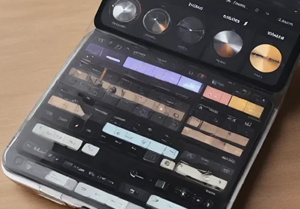 découvrez notre tablette de production musicale, l’outil parfait pour composer, enregistrer et mixer vos morceaux où que vous soyez.